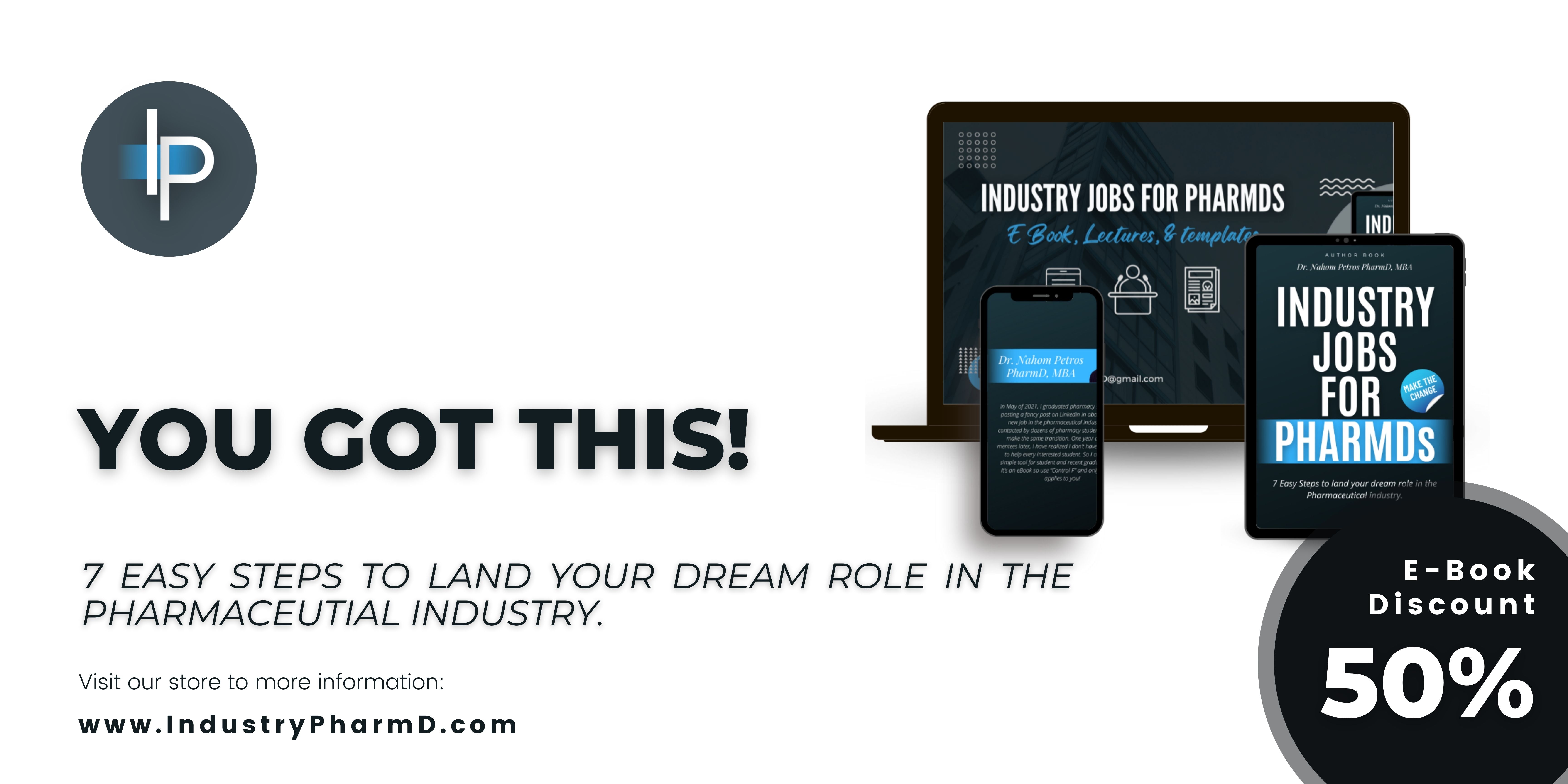 Industry Jobs for PharmDs - desktop banner